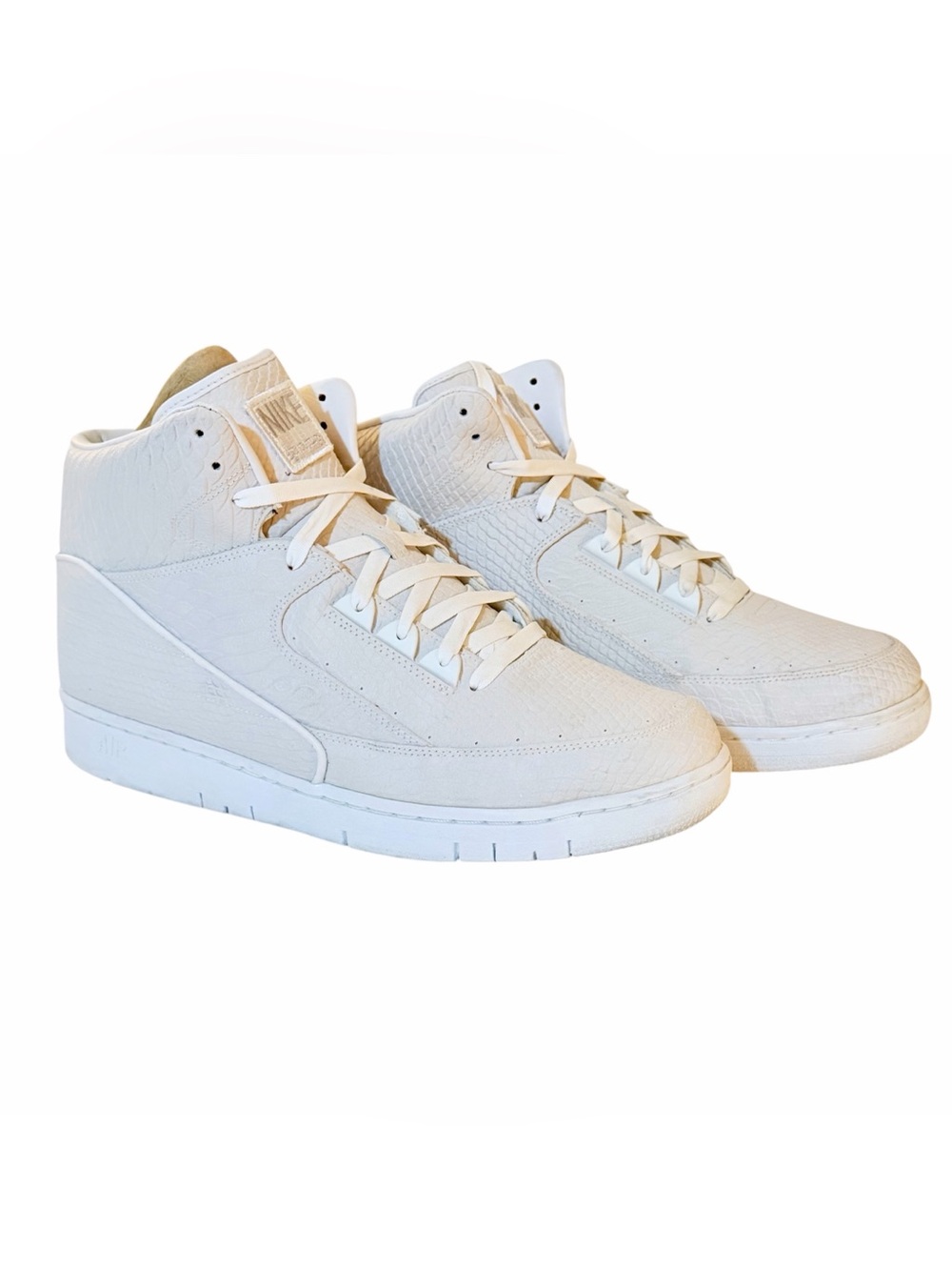 Nike Air Python PRM “White Metallic Silver” Men’s Sneaker in Size 14